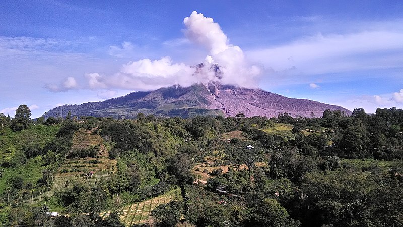 Volcán Sinabung (Indonesia)